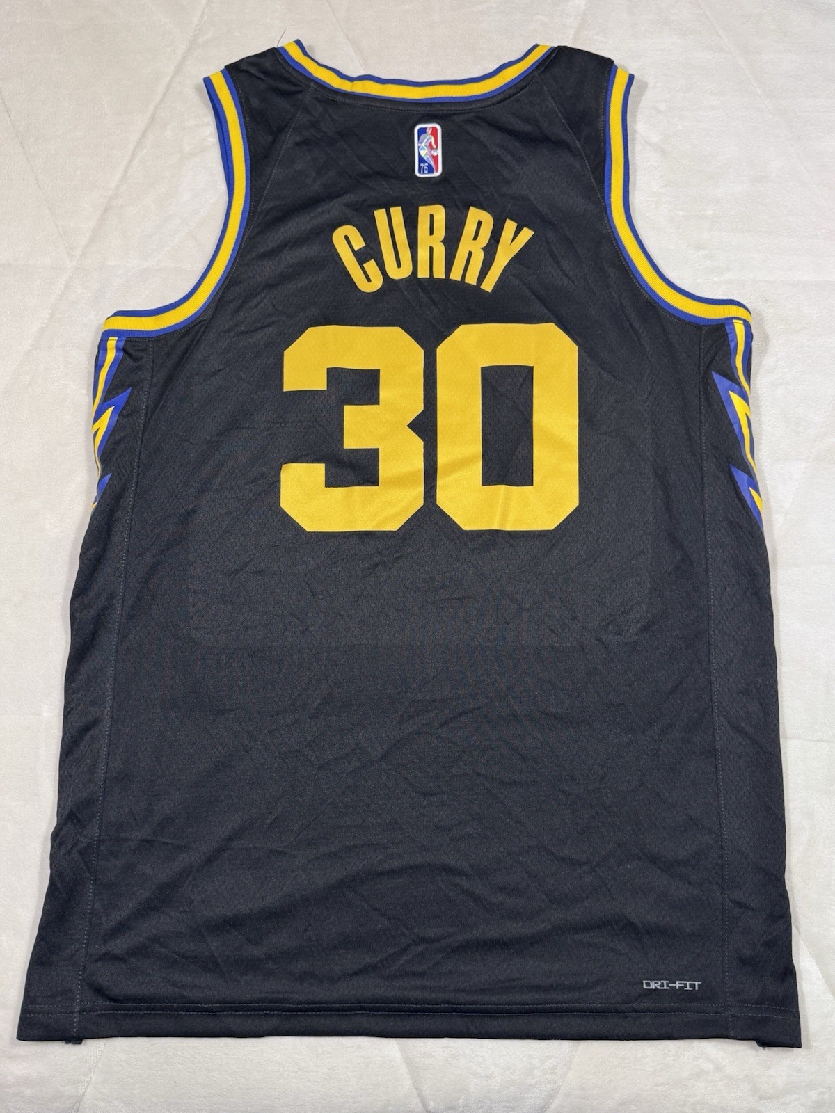 New Nike Stephen Curry Golden State Warriors “We Believe” Swingman Jersey Size L