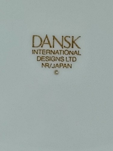 Dansk Blue & White Chop Plate Platter by Niels Refsgaard, 12" Diameter x 2" High - Picture 6 of 8