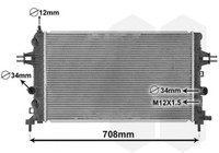 HeizköRper, KüHlung Motor 37002363 Van Wezel FüR Opel
