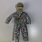 1960s GI Joe Foil Astronaut Space Suit w/ Helmet Accessories Outfit Mission