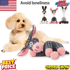 Chew Toy Squeaky Plush Dog Toy For Aggressive Chewers With Chew Pet Toys US