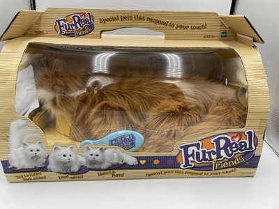 Fur Real Friends Cat White Orange Rare Hasbro Interactive Animatronics NIB