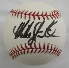 Mike Stanton Signed Auto Rawlings Baseball B170