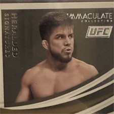 2021 Panini Immaculate UFC Heralded Signatures Henry Cejudo Auto #HS-HCJ /99