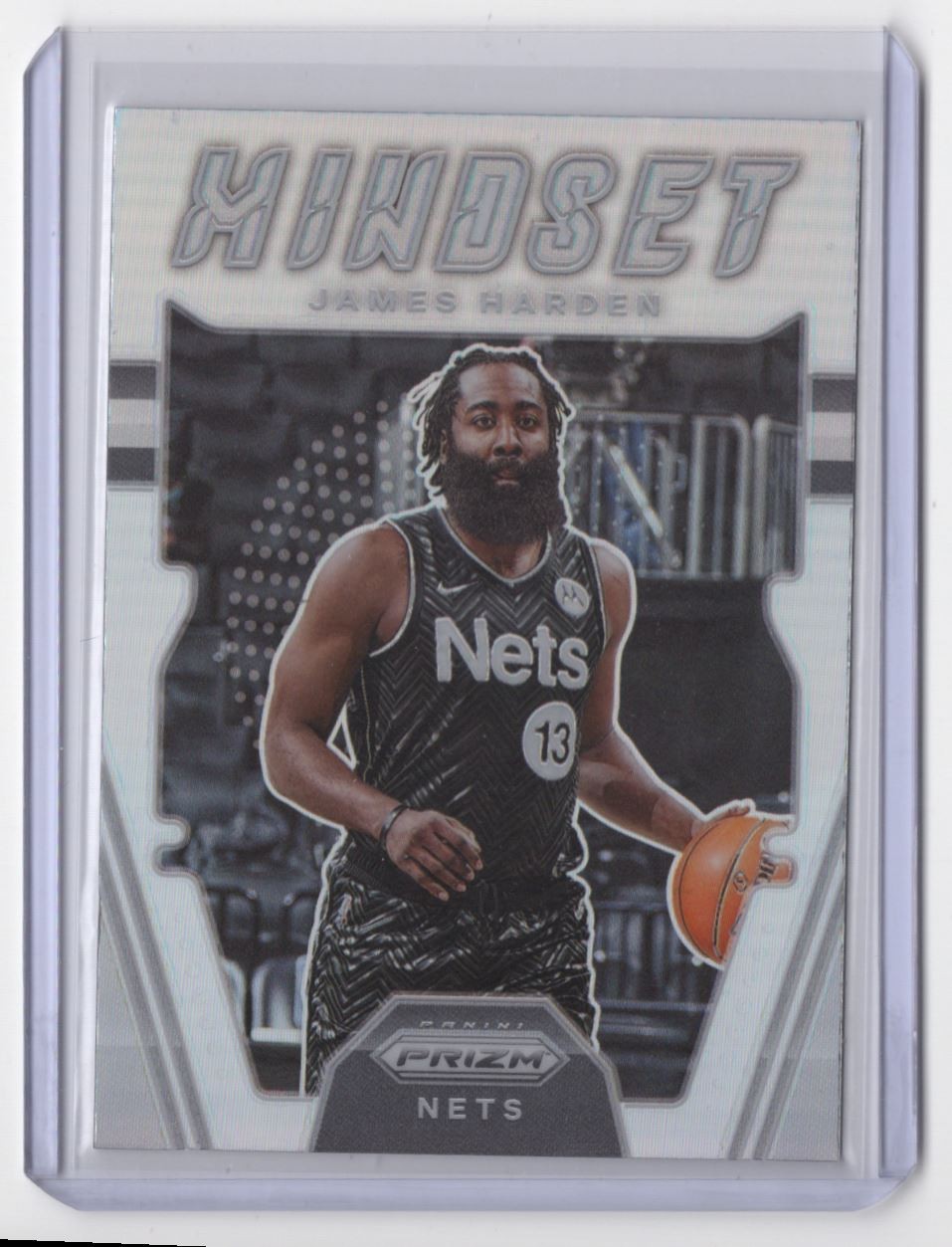 2021-22 Panini Prizm Mindset Silver Prizm James Harden Brooklyn Nets #5