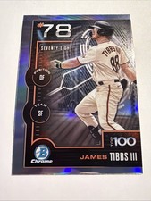 2025 Bowman - Bowman Scouts Top 100 Chrome James Tibbs III #BTP-78 (RC)