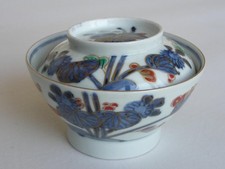 Antiker japanischer Imari Chawan 1750-90 handbemalt #4620B