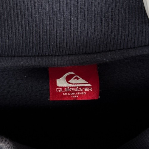Vintage Quiksilver Track Top Bomber Jacket Y2K Surf Mens Medium - Foto 5 di 5