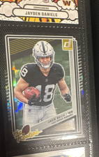 Donruss The Rookies Jack Bech Jayden Daniels Trading Card Raiders Commanders