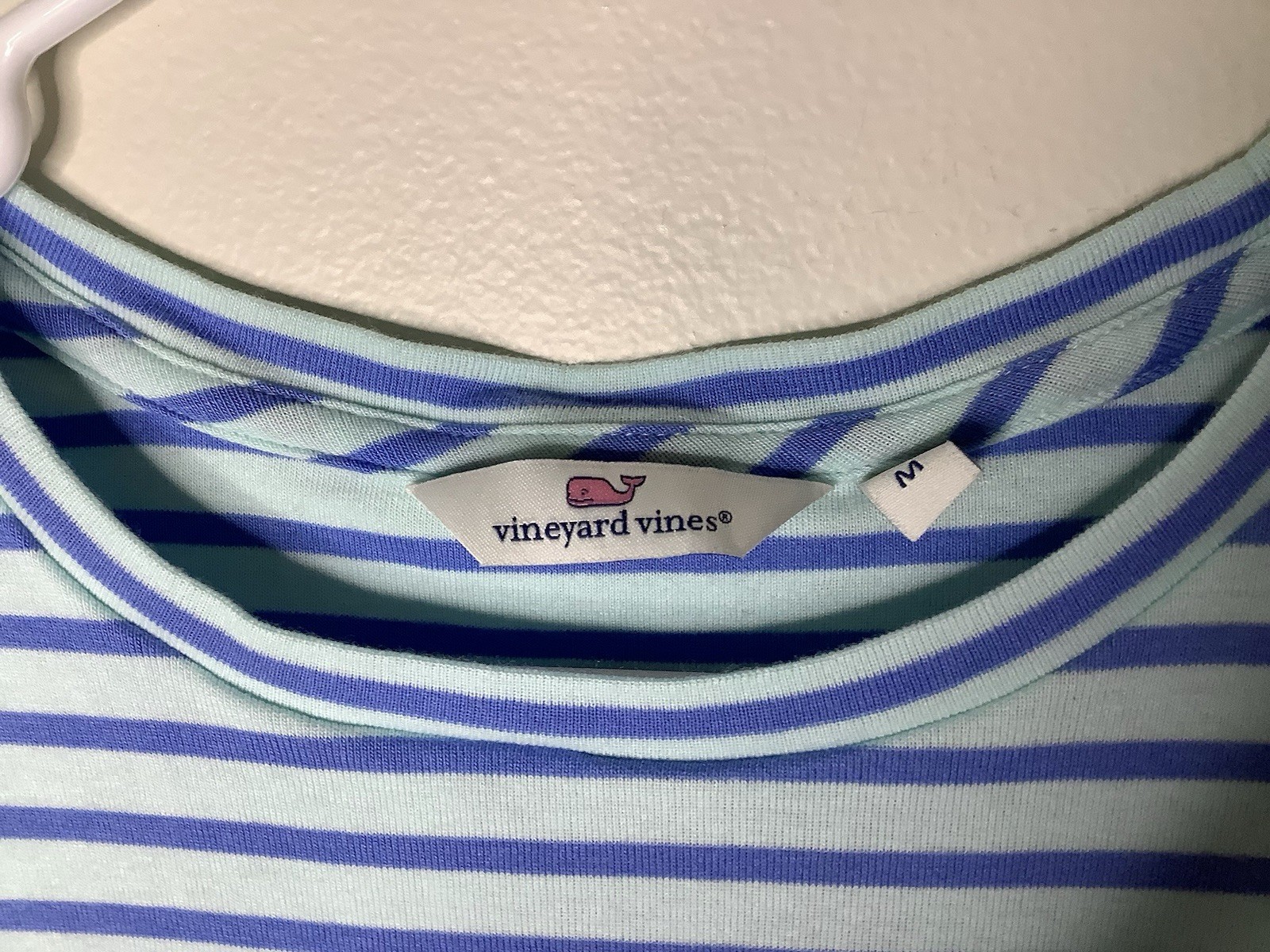 Vineyard Vines Preppy Blue Striped Basic Tee Wome… - image 4