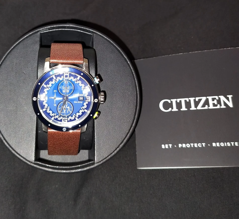 Хронограф мужской Citizen Eco-Drive Star Wars Luke Skywalker нержавеющая сталь - Изображение 2 из 4