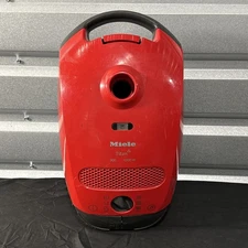 Miele Titan Canister Vacuum Base Unit, Red, Clean & Perfectly Working