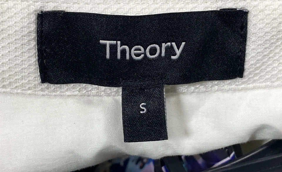 Blusa Theory Mujer Blanca Sin Mangas Cuello S Foto 3 de 4