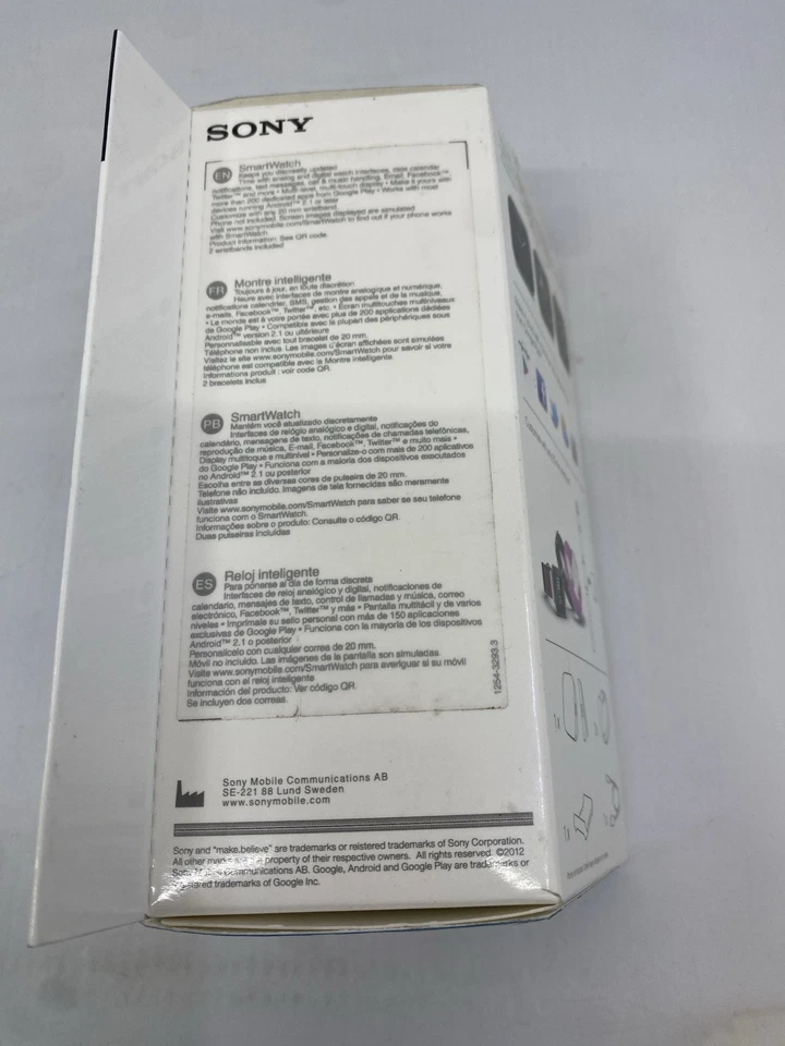 Sony SmartWatch EE. UU. versión 1 Android--Artículo de coleccionista--LEER DESCRIPCIÓN A CONTINUACIÓN Foto 4 de 4