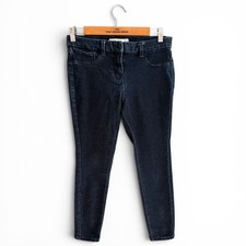 Ladies Next Indigo Jeggings Blue Stretch Denim Mid Rise Leggings Size 12 Petite
