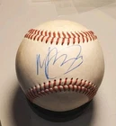 New ListingAutographed Baseball game used MOISES BALLESTEROS Chicago Cubs
