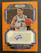 38/49 Collin Gillespie Auto 2022-23 Panini Prizm Phoenix Suns Villanova 