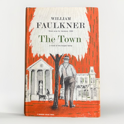 #ad #ad William Faulkner The Town 1957 First Printing HC DJ Clean Well Preserved Copy VG $199.87