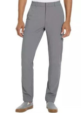 Hurley Men's Water Repellent Hybrid Performance Stretch Pant, Gray, 30x30