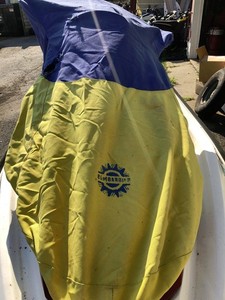1996-2002 Sea-Doo GTX OEM Blue/Yellow PWC Storage Cover 97 98 99 00 01