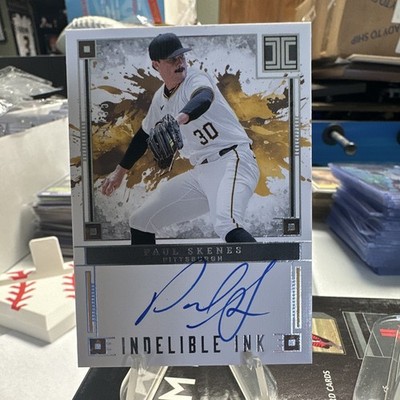 Panini Impeccable 2025 Paul Skenes Indelible Ink Auto #IND-PS Pirates 30/35