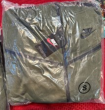 Nike Green Men's Small Cotton Polyester Tracksuit Set Hoodie  Pants 724402