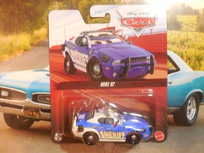 Disney Pixar Cars Mike 07 Sheriff Carburator County Cars MERCURY CLUB FREE SHIP