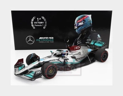 1:18 MINICHAMPS Mercedes Gp F1 W13E #63 Win.Brazilian Gp 2022 Russel 113222163 - Photo 1/2