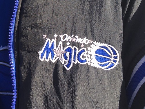 NBA Orlando Magic Vintage Reversibile Invernale Puffer Jacket anni 90 Petite Adulto/Adolescente - Foto 5 di 17