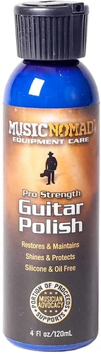 Premium Pro-Strength Guitar Polish for Body and Hardware, 4 oz (MN101)