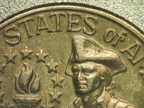 1976 Bicentennial Quarter (Filled Mint Mark) - Picture 5 of 9