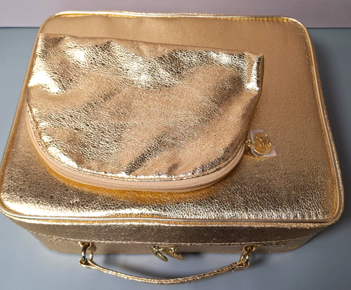 Estée Lauder "2010 Blockbuster Glamour is Golden" Reiseetui & Kosmetiktasche - Bild 2 von 23