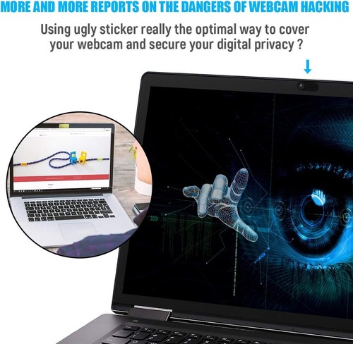 Camera Cover Slide, Ultra-Thin, 12-Pack, Privacy Protection for Laptops & Tab... - Picture 7 of 9