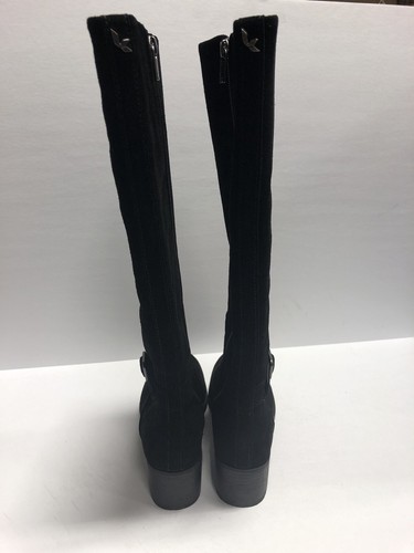Koolaburra Women’s Madeley Black Suede Zip Boots, Size 7.5M - Picture 4 of 6