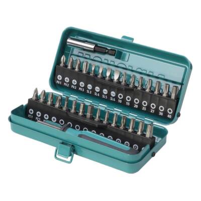 wolfcraft Bit Box Schlitz Kreuzschlitz TORX mit Bohrung Innensechskant