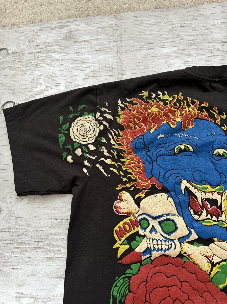Vintage 1992 Giant Ozzy Osbourne Tattoo All Over Print AOP Vintage 1992 Giant Ozzy Osbourne Tattoo All Over Print AOP