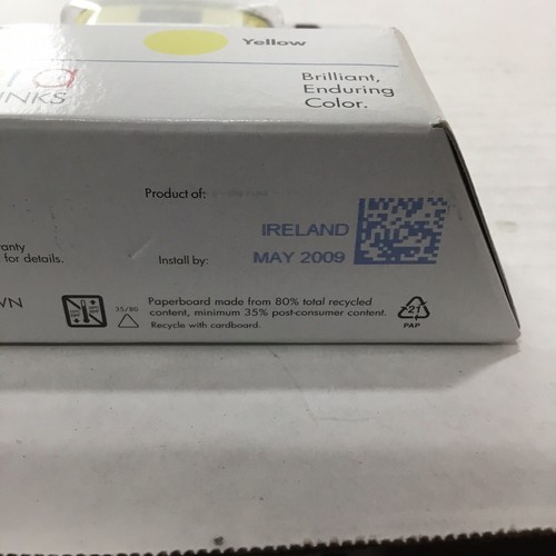 hp vivera ink 02– Yellow. Unopened Box expiration March 2007 - Picture 3 of 3