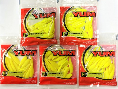 5 PACKUNGEN - Yum F2 Ferocity 2" Houdini Braten - YUMHF23 - FARBE WÄHLEN - Bild 2 von 5