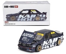 Kaido House x Mini GT 1:64 BMW M3 E30 Kaido Works V1 Dark Blue KHMG154
