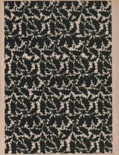 Berry Background 4 1/4 x 5 1/4" Rubber Stamp, Background Stamp, Mixed Media