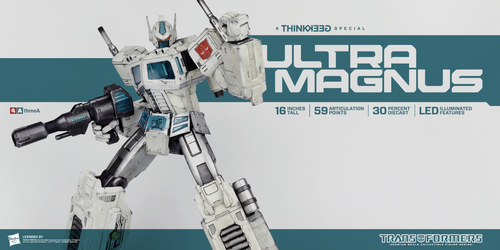 3A ThreeZero TRANSFORMERS GENERATION ONE ULTRAMAGNUS THINK GEEK EXCLUSIVE 500 pz - Picture 2 of 12