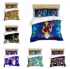 3D Print Tarot Card Bedding Set 3PCS Duvet Pillowcase Quilt Cover All Size BH