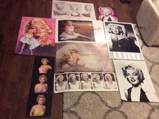 MARILYN MONROE HUGE 9 POSTERS LOT VARIOUS SIZES 1986-1996 SAM SHAW PHIL STERN $$