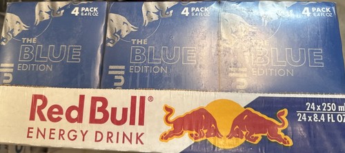 (Confezione da 24) Red Bull Blue Edition Mirtillo Energy Drink con Vitamina B, 8,4 Fl Oz - Foto 2 di 2