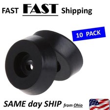 10 x Rubber Table Chair Furniture Feet Leg Pads Tile Floor Protector 18x15x5mm