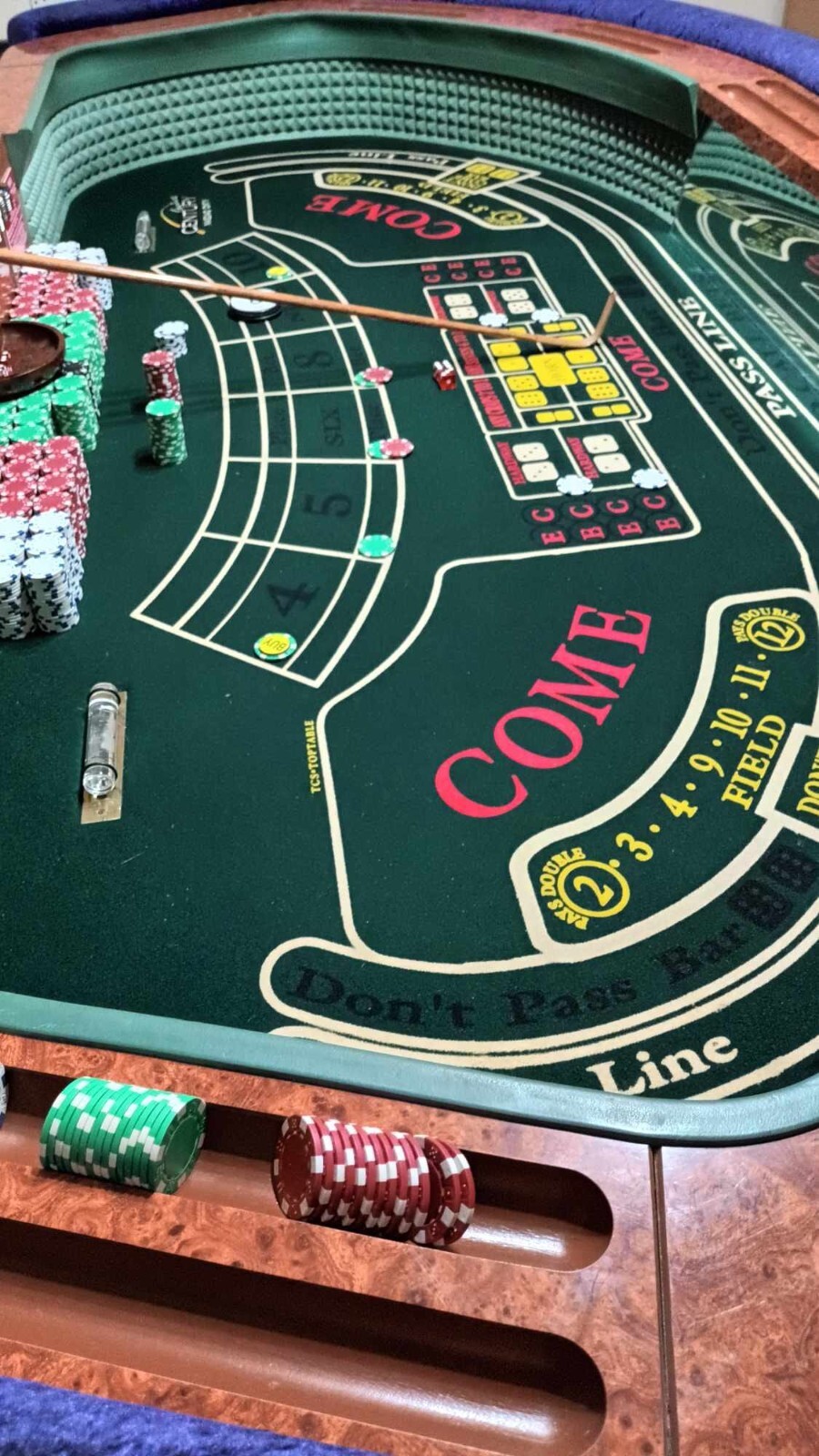 Casino Craps Table eBay