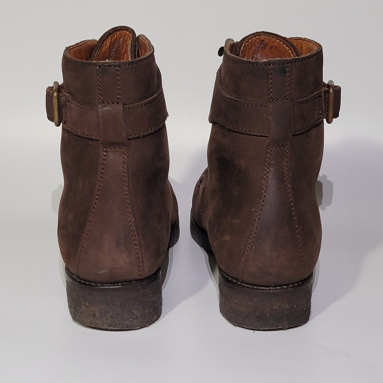 SAOLA Gucci stivaletti mocassini marrone suola crepe taglia 35 36 euro donna foderati pelliccia 5 US