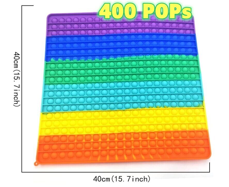 Pop It Jumbo Rectangle Pop-it Anti Stress Toy