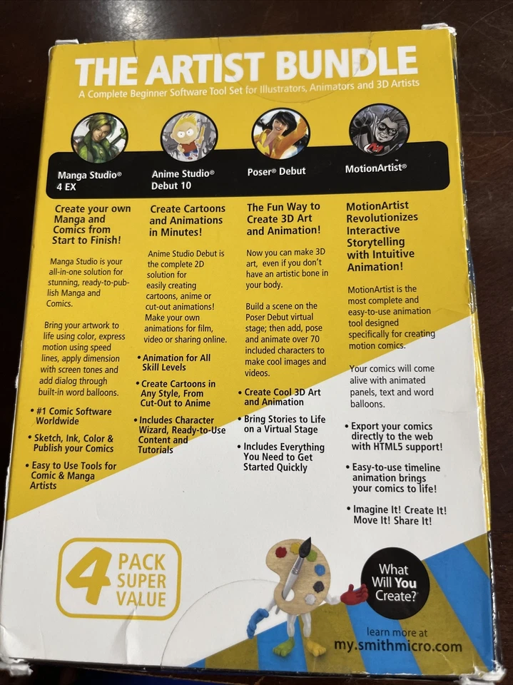 The Artist Bundle - 4 Pack Super Value - Mac and PC - Image 2 of 2