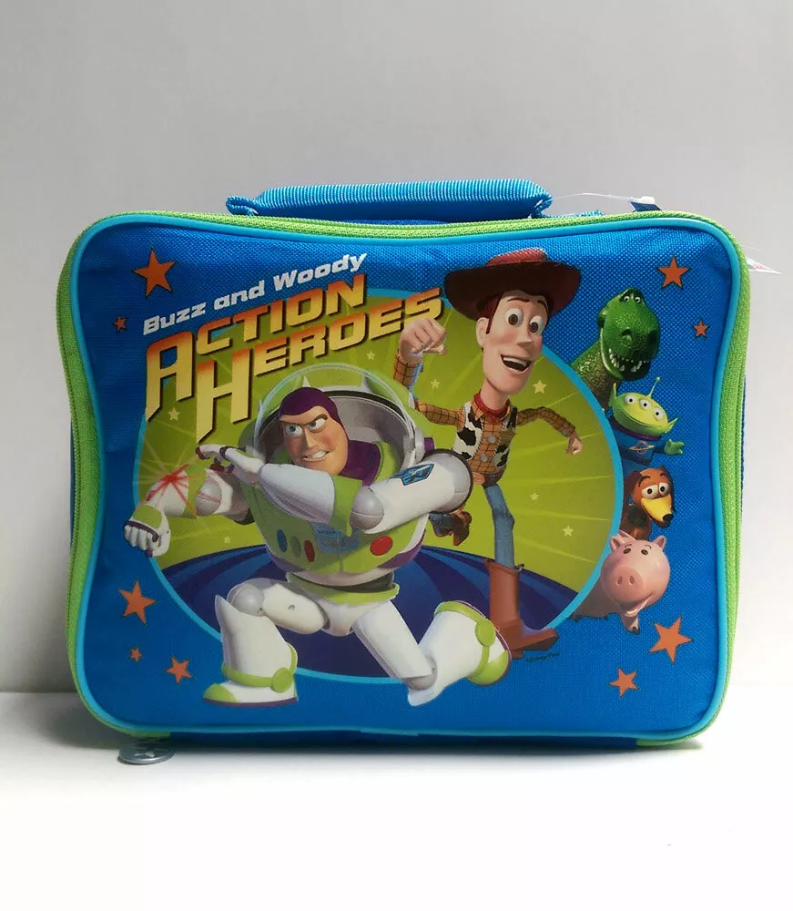 Disney Toy Story Buzz Lightyear Woody School Insulated Lunch Bag Lunchbag  NEW